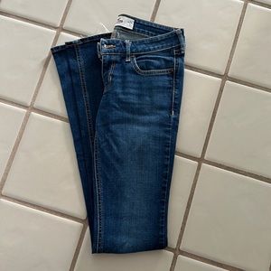 Dark Blue Hollister Flare Jeans